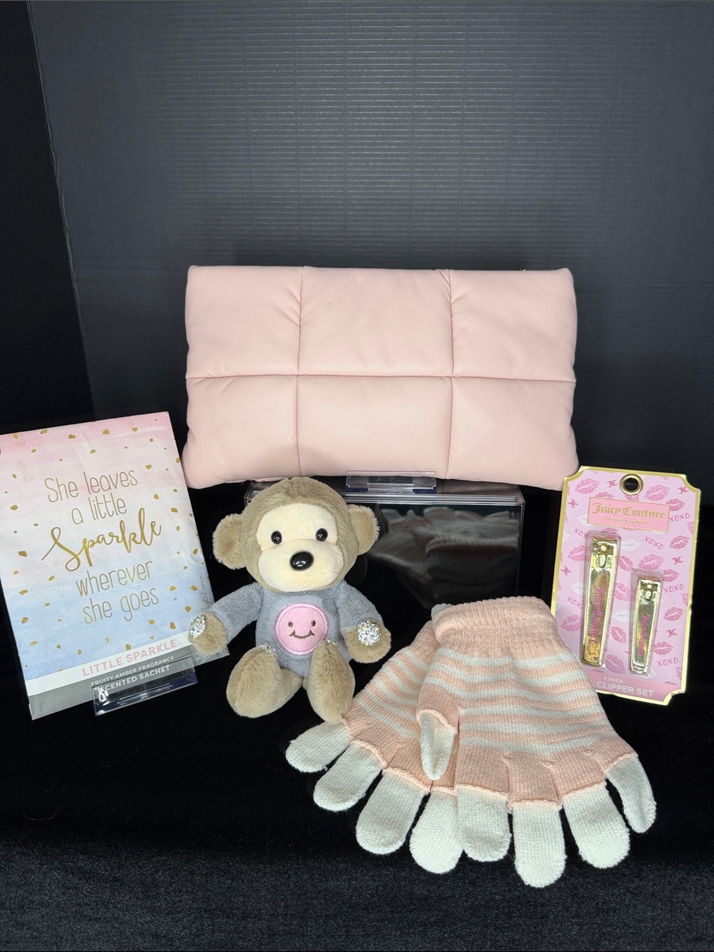 Shiraleah Pretty in Pink Quilted Clutch
